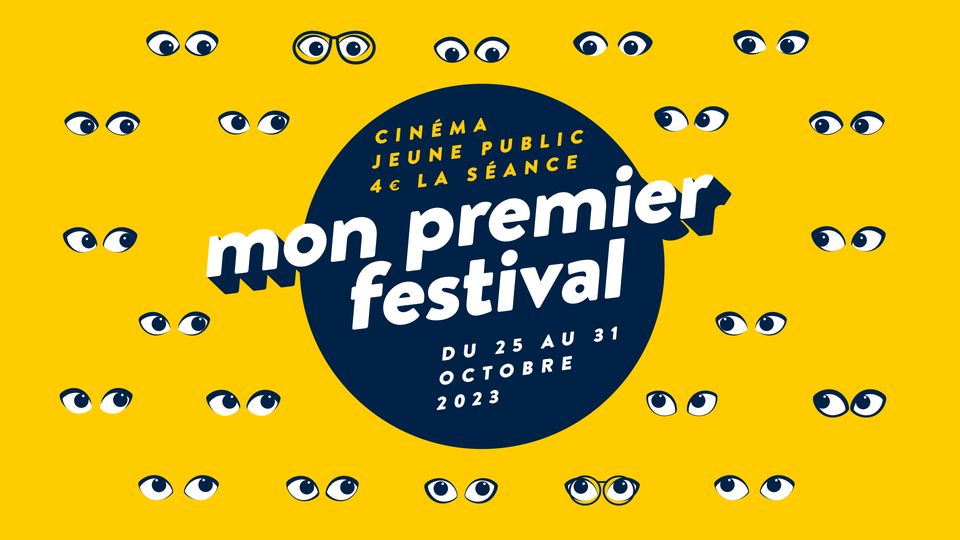 affiche du festival d'animation : mon premier festival, édition 2023 organisé par la Mairie de Paris 
